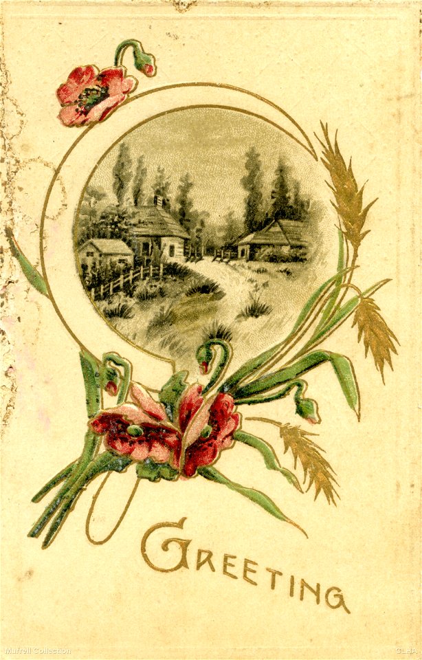 "Greeting" - Christmas card