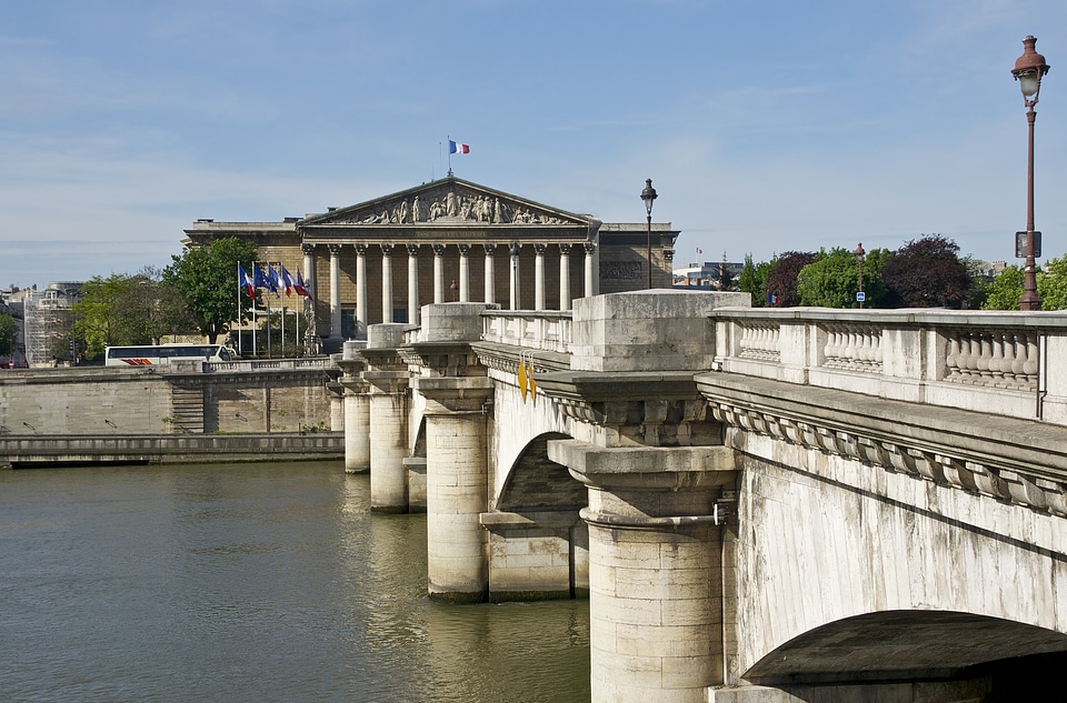Assemblee Nationale - the French Parliament.