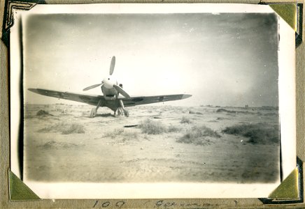 Messerchmitt 109 (German plane), North Africa photo