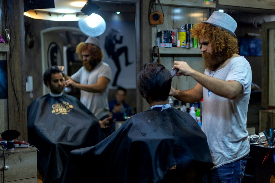 Jorj Barbershop In Iran photo