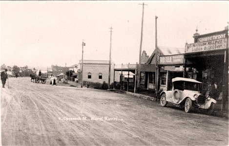 Cessnock Street (now Lang Street), Kurri Kurri, NSW, [1920s]. photo