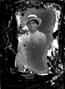 A lady, [n.d.]
