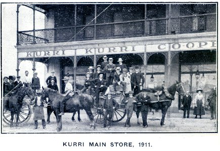 Kurri main Store, 1911, Kurri Kurri, NSW photo