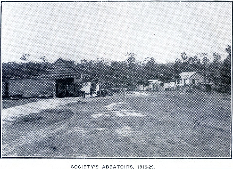 Kurri Kurri Co-operative Society's Abattoirs, 1915-1929