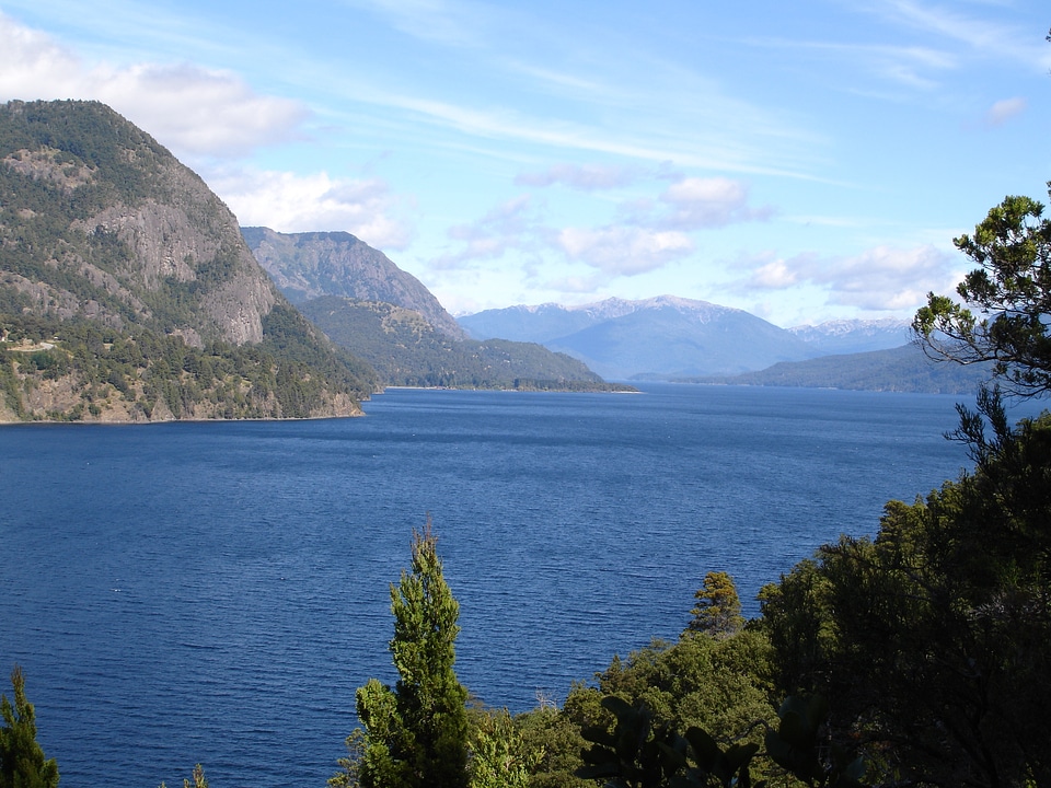 Lacar Lake Landscape