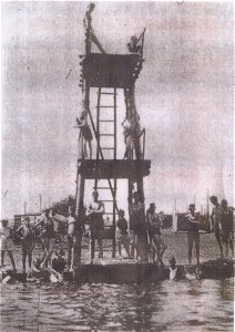 Ellalong Lagoon or Catchaboy Swamp diving tower
