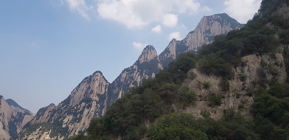 Mount Hua in Shaanxi province, China