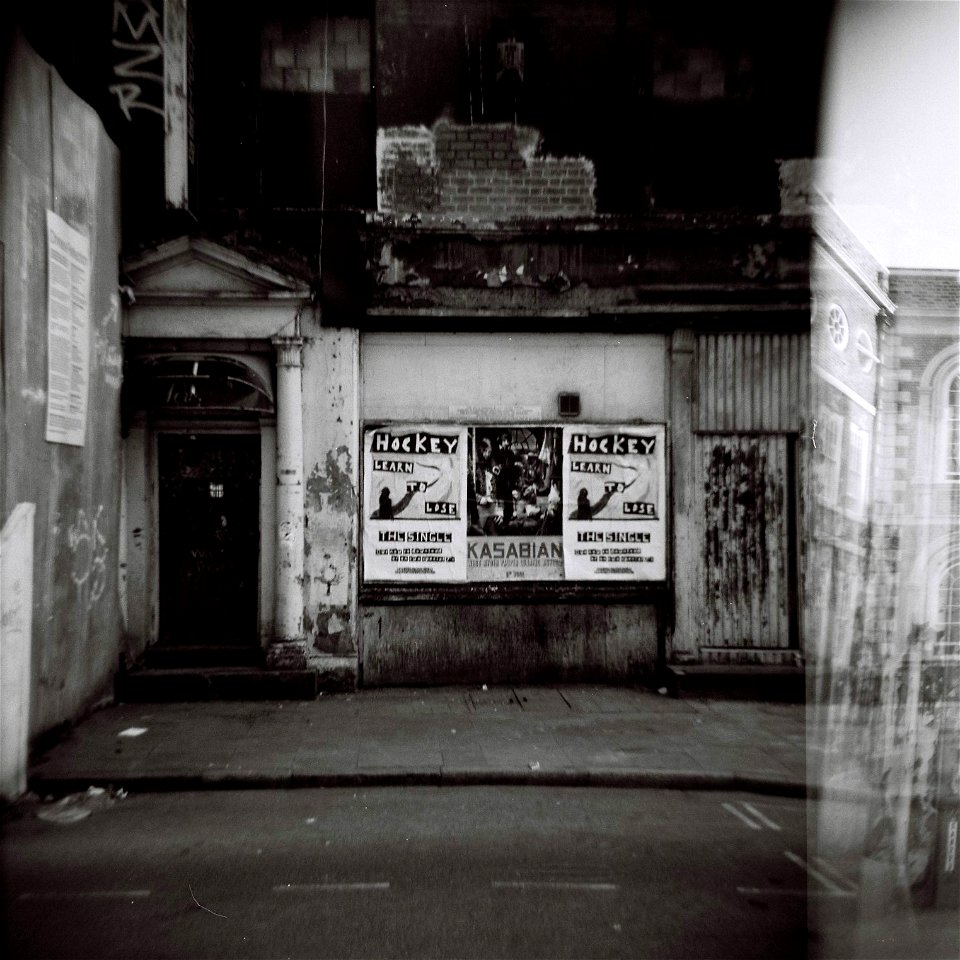 Holga, Seel Street - Part Double Exposure