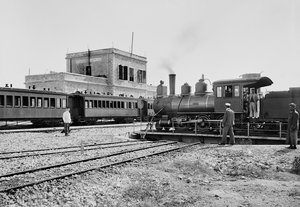 Railway rails jerusalem