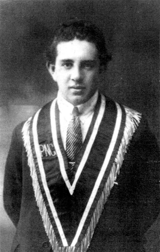 Young gentleman in masonic regaliam [n.d.]
