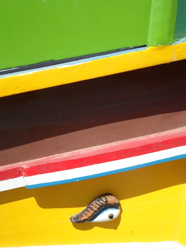 Luzzu marsaxlokk port