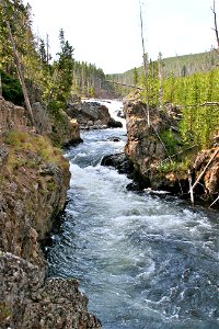 Cascades in Yellowstone National Park