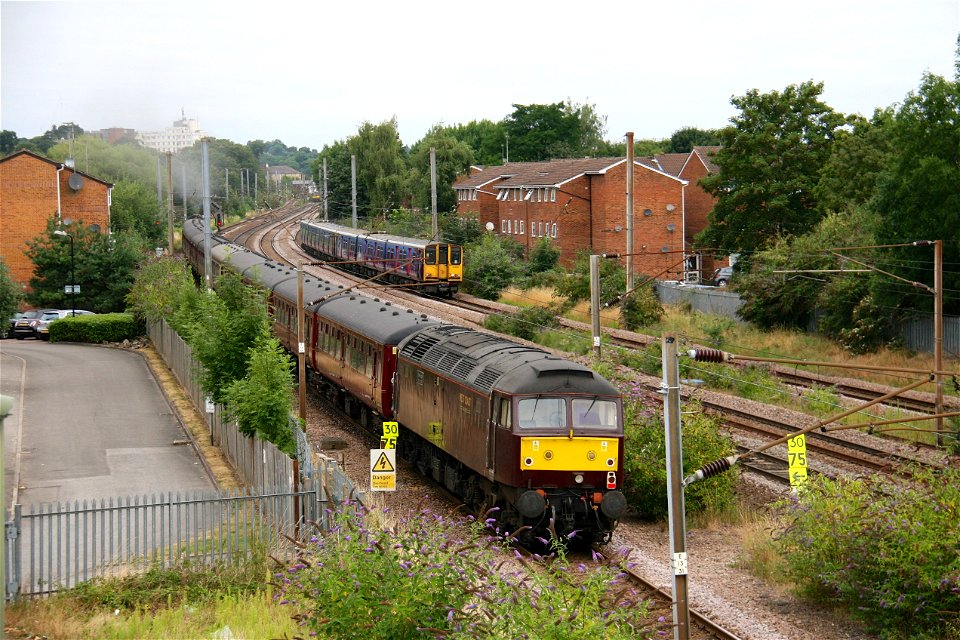 14 Aug 2016: Duchess of Sutherland on Cathedrals Express