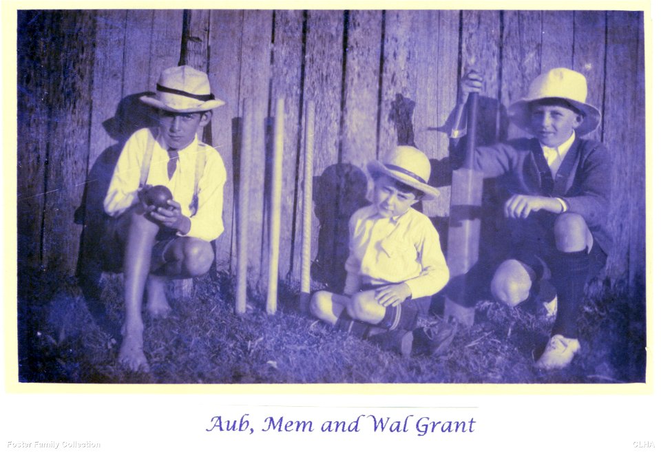 Aubrey Foster, Mem Foster and Wal Grant, [n.d.]