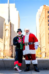 Cocoa with Santa Claus