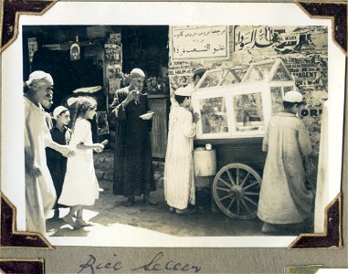 Rice seller, North Africa photo