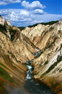 View from Lower Falls photo