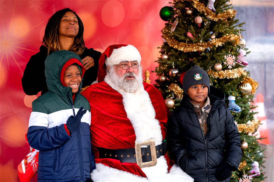 Cocoa with Santa Claus