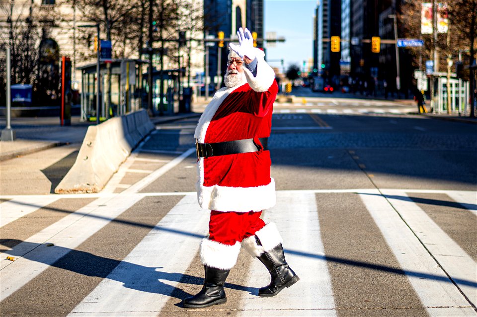 Cocoa with Santa Claus