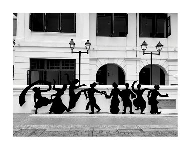 Dancers from arts school
