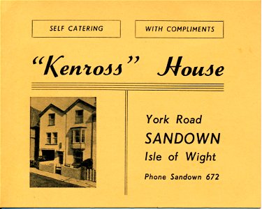 Kenross House, Sandown, 1961/2 photo