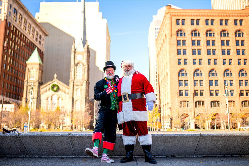 Cocoa with Santa Claus