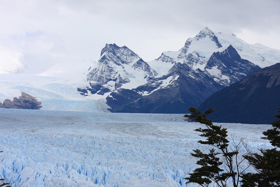 Glacier Moreno in Terra del Fuego Argentina