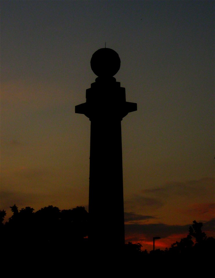 West Kirby Beacon at Dusk