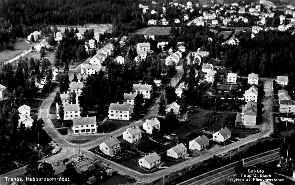 374 Hubbarpsområdet, (flygbild)