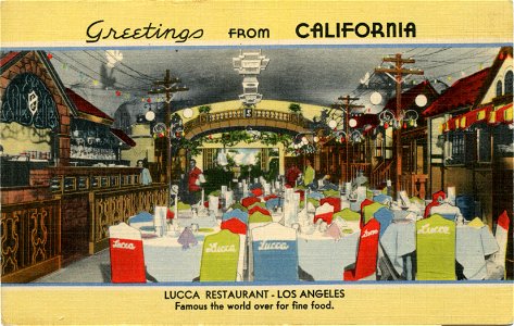 Lucca Restaurant, Los Angeles photo