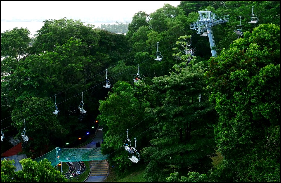 Cable cars @ Sentosa photo