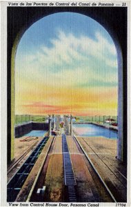 Control House Door, Panama Canal