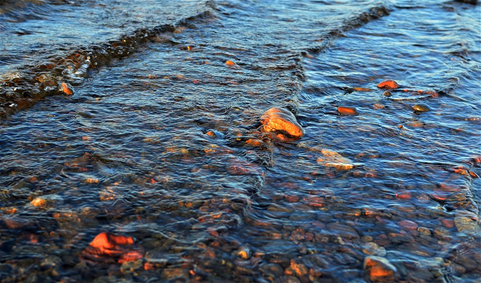 Autumn on the Yenisei River photo