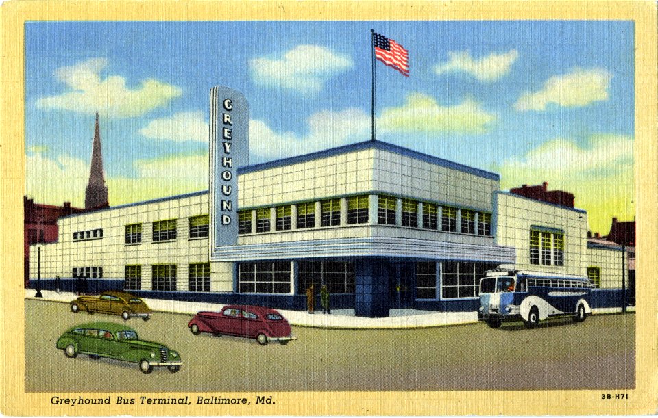 Greyhound Bus Terminal, Baltimore