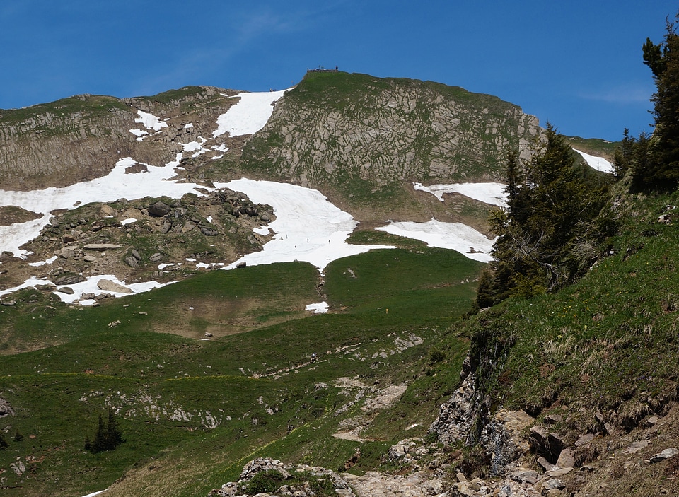 Glaernisch high mountain in Glarus