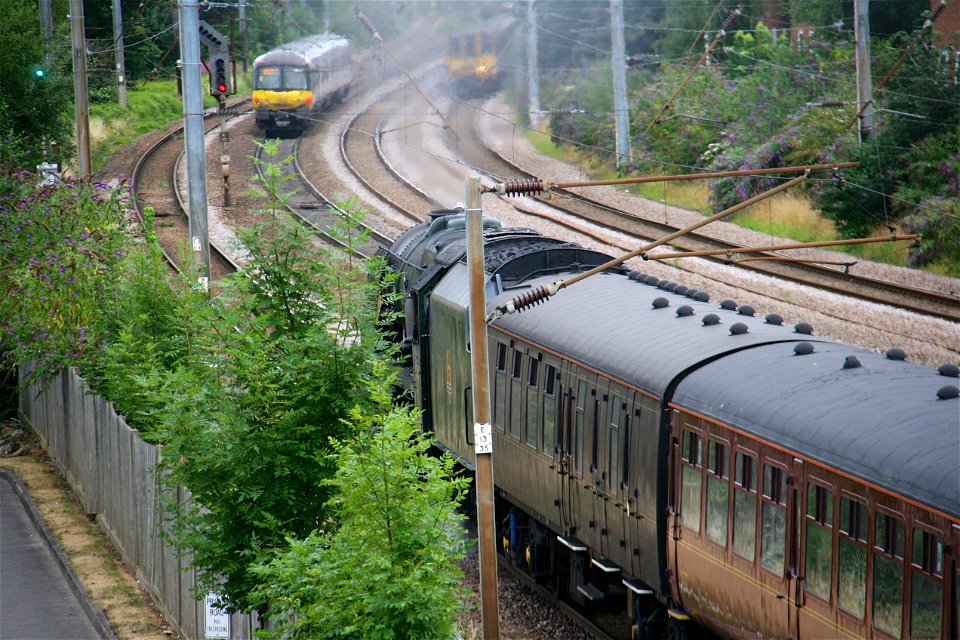 14 Aug 2016: Duchess of Sutherland on Cathedrals Express