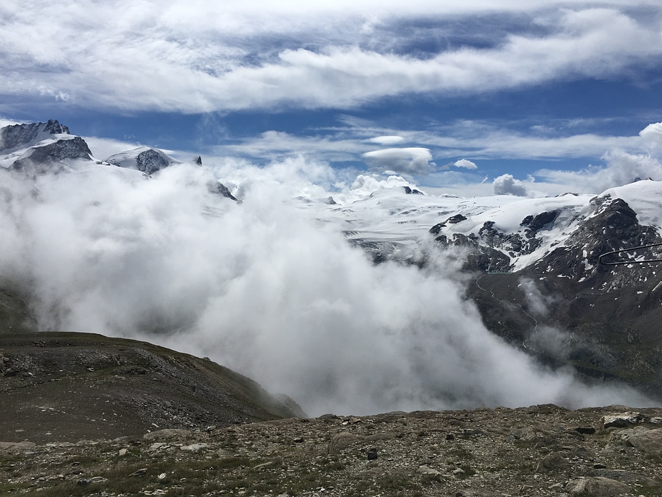 The famous Tour du Mont Blanc near Chamonix, France