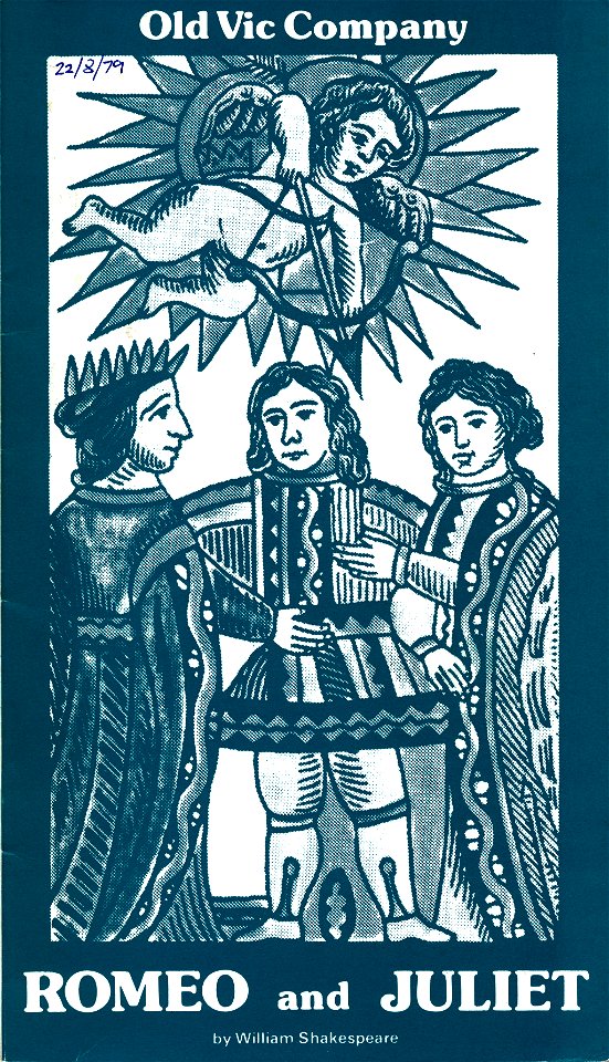Romeo & Juliet: Old Vic (London) Programme, August 1979
