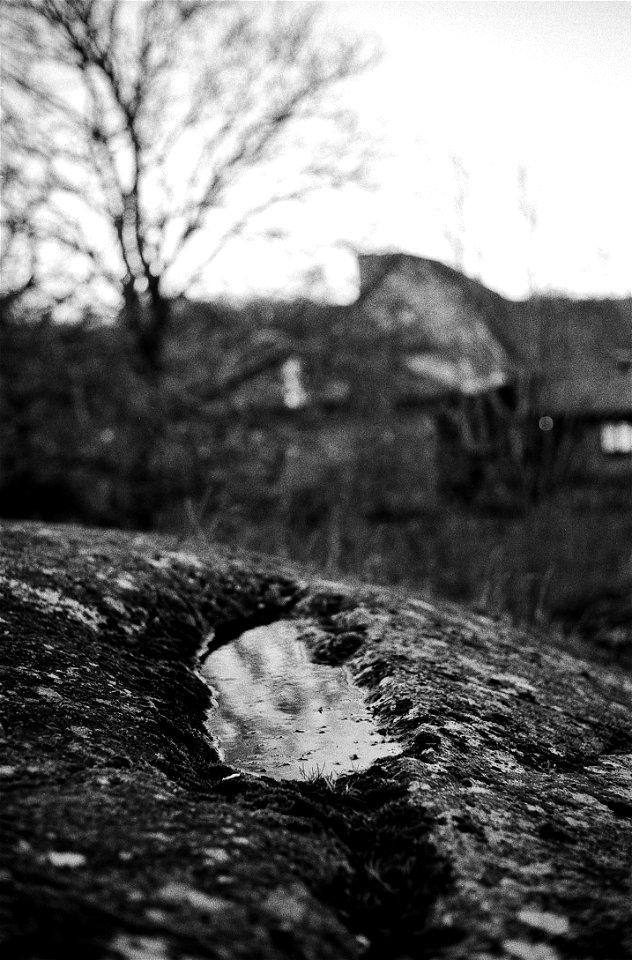 Outside of Carl Eldh’s art studio