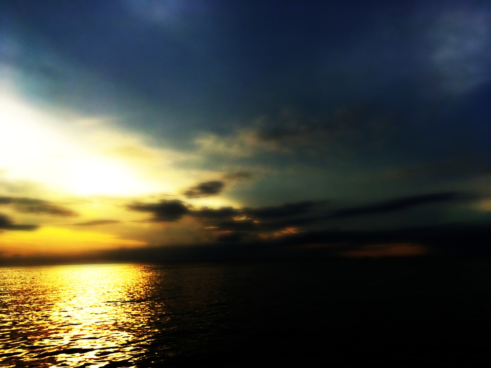 Sunset Over Moreton Bay, QLD Australia