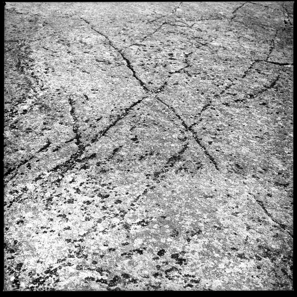 Marks from the devils dance at Hårgaberget