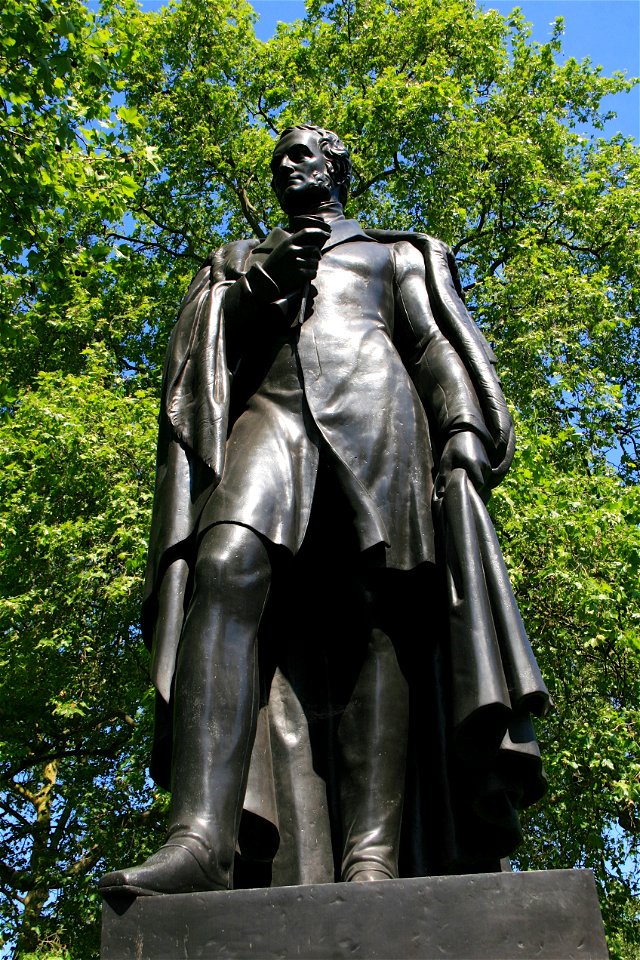 Lord George Bentinck Statue, Cavendish Square, London W1