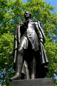 Lord George Bentinck Statue, Cavendish Square, London W1
