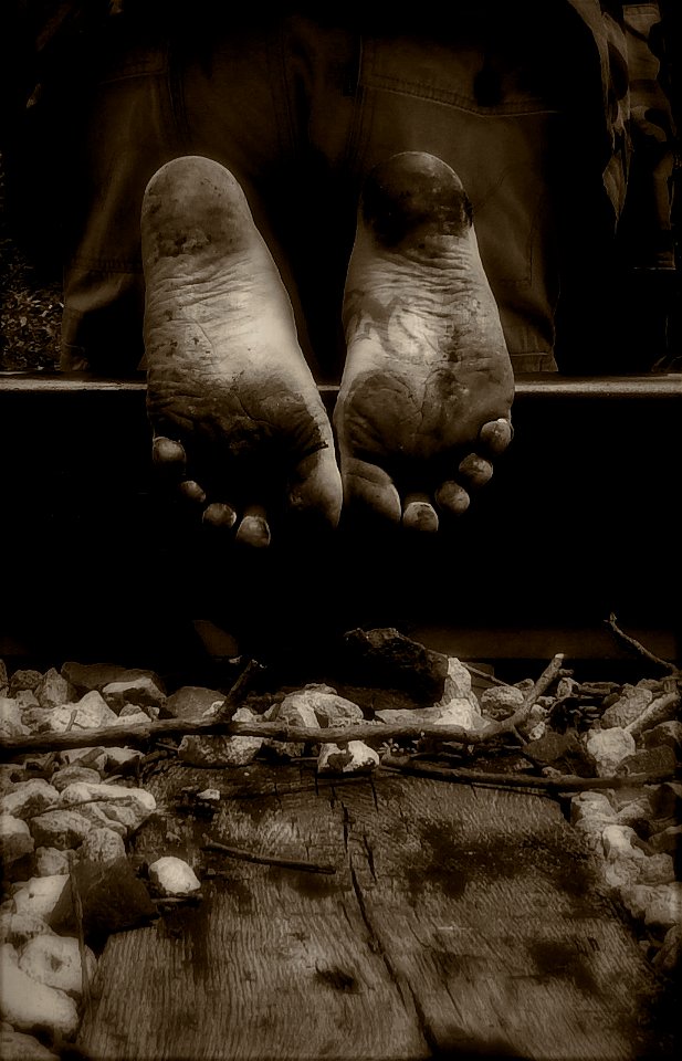 Timi's Dirty Bare Feet
