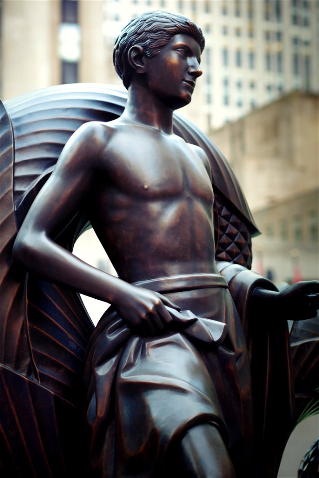 Youth by Paul Manship, Rockefeller Center, NYC [6309]