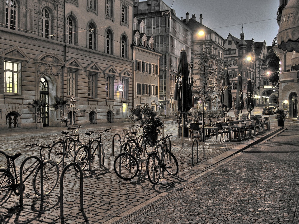 Freiburg City Germany Road Homes