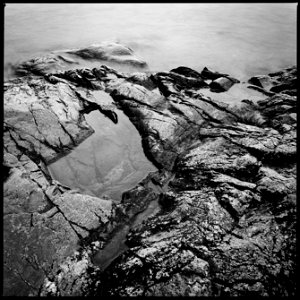Coastal rocks photo