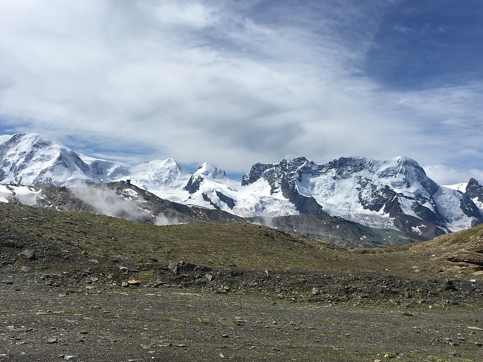 The famous Tour du Mont Blanc near Chamonix, France