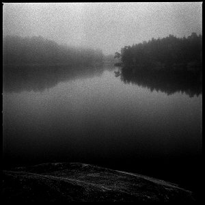 Dark lake 3200 photo