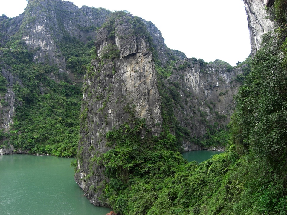 Halong Bay, Vietnam. Unesco World Heritage Site